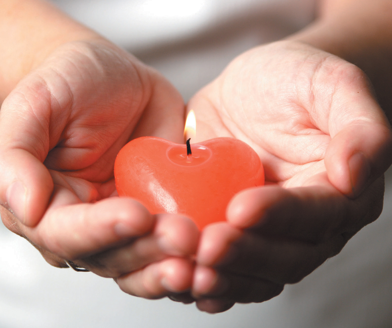 愛心蠟燭